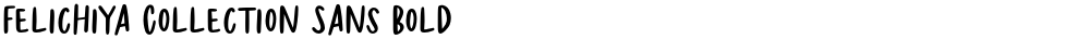 Felichiya Collection Sans Bold