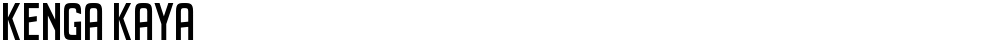 Kenga Kaya