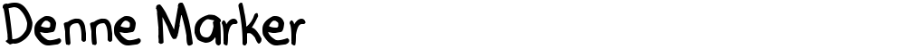 Denne Marker