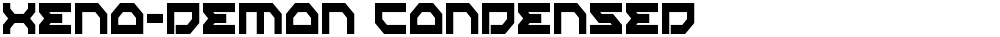 Xeno-Demon Condensed