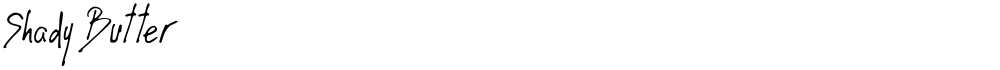 Shady Butter