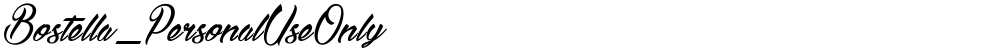 Bostella_PersonalUseOnly
