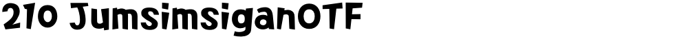 210 JumsimsiganOTF