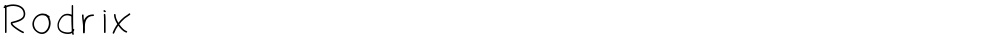 Rodrix