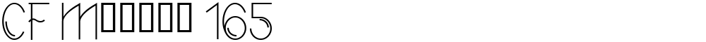 CF Modern 165