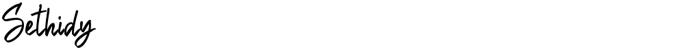 Sethidy