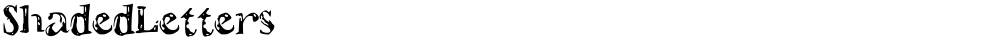 ShadedLetters