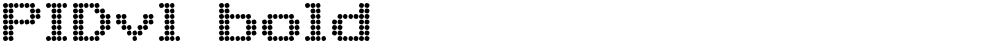 PIDvl bold