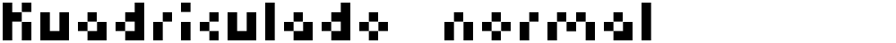 Kuadriculado normal