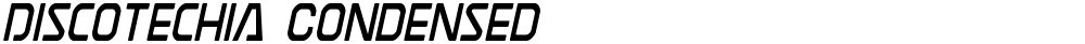Discotechia Condensed