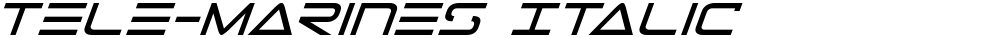 Tele-Marines Italic