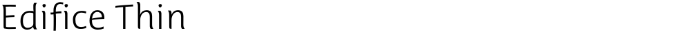 Edifice Thin