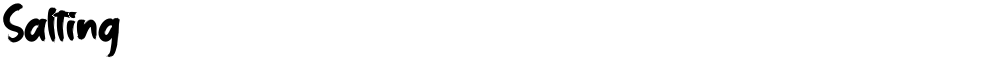 Salting