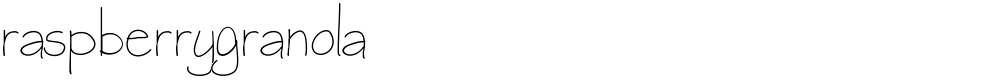 raspberrygranola