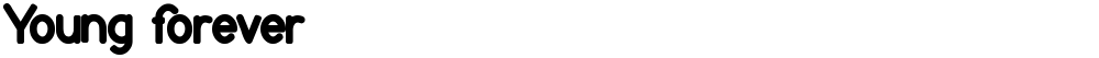 Young forever