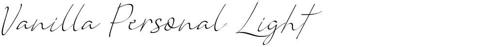 Vanilla Personal Light