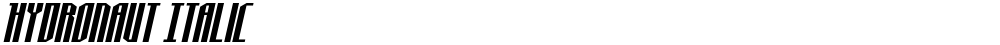 Hydronaut Italic