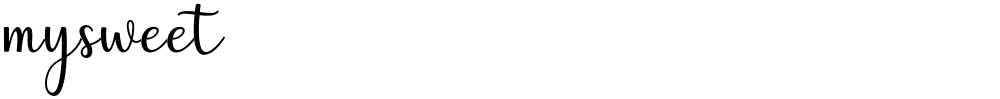 mysweet