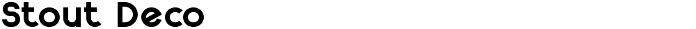 Stout Deco