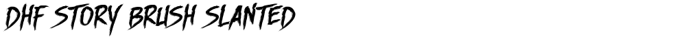 DHF Story Brush Slanted