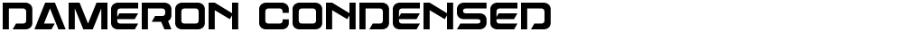 Dameron Condensed
