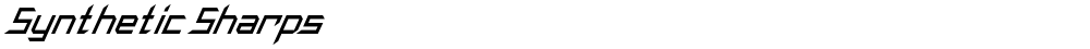 Synthetic Sharps