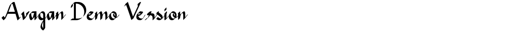 Avagan Demo Version