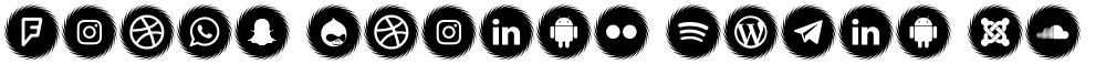 Icons Social Media 15