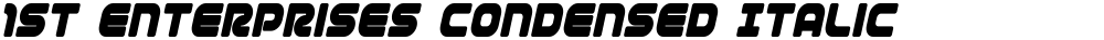 1st Enterprises Condensed Italic