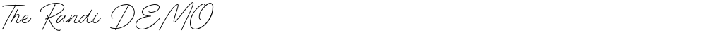 The Randi DEMO