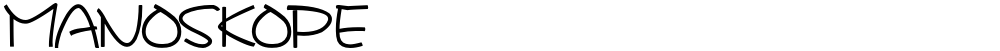 MANOSKOPE