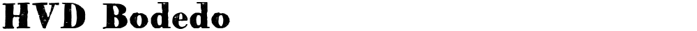 HVD Bodedo
