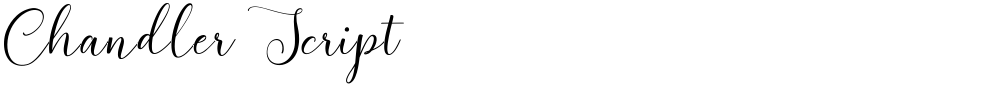 Chandler Script