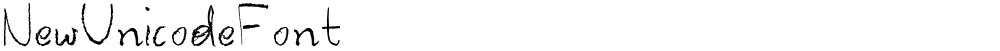 NewUnicodeFont