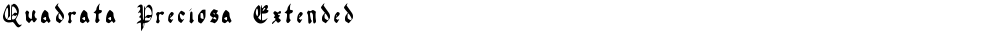 Quadrata Preciosa Extended
