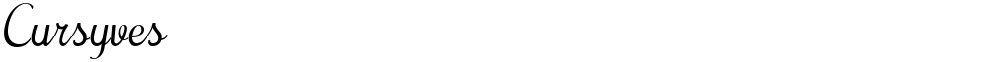 Cursyves