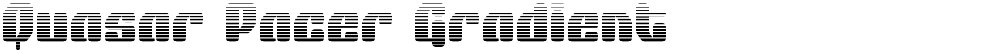 Quasar Pacer Gradient