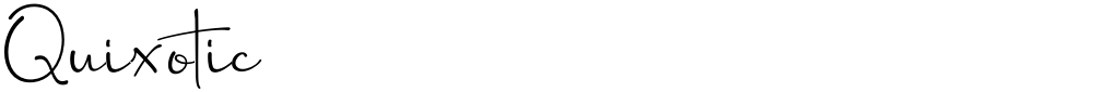 Quixotic