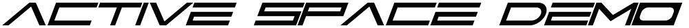 Active Space Demo