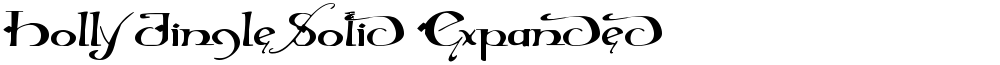 Holly Jingle Solid Expanded
