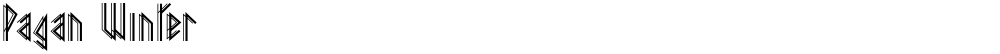 Pagan Winter