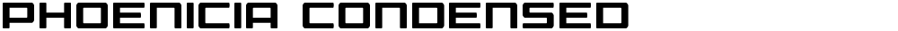 Phoenicia Condensed