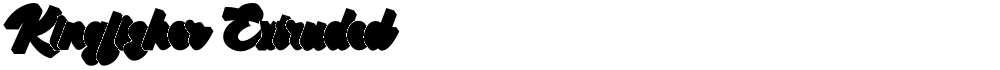 Kingfisher Extruded