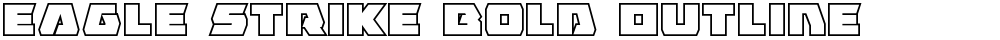 Eagle Strike Bold Outline