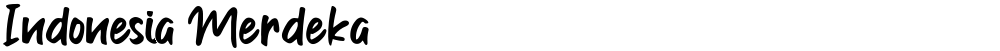 Indonesia Merdeka