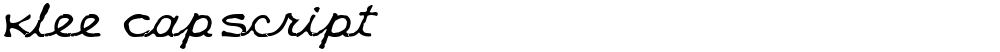 Klee CapScript - 字亩网