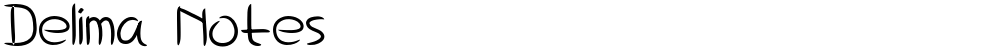 Delima Notes