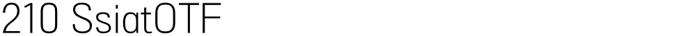 210 SsiatOTF