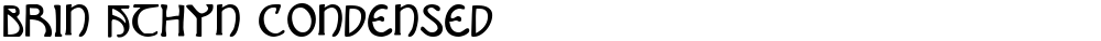Brin Athyn Condensed
