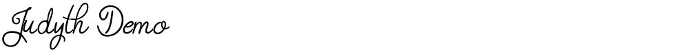 Judyth Demo